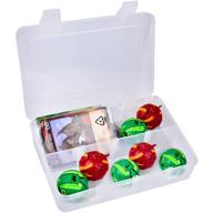 🧺 органайзер для игрушек bakugan storage case – включает в себя бакукоры, боевые фигурки и мини-игрушки – удобный переносной ящик логотип