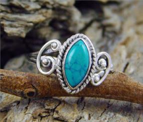 img 3 attached to Antique Turquoise Moonstone Wedding Jewelry