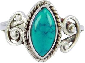 img 2 attached to Antique Turquoise Moonstone Wedding Jewelry