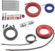 🔌 rockrix true 4 gauge complete amp wiring kit: boost amplifier installation, enhance speaker connections & power up your car audio system logo