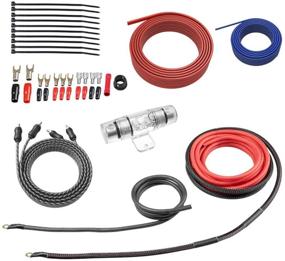 img 4 attached to 🔌 ROCKRIX True 4 Gauge Complete AMP Wiring Kit: Boost Amplifier Installation, Enhance Speaker Connections & Power Up Your Car Audio System