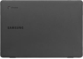 img 4 attached to 🔒 mCover Hard Shell Case for 2020 11.6" Samsung Chromebook 4 XE310XBA Series (Black) - Enhanced Protection and Style