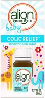 👶 align probiotic drops for babies and infants - top recommended brand by doctors, boost immune system, 25 doses for colic relief, relieve fussiness and crying logo