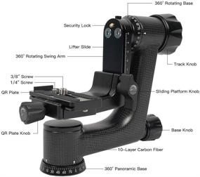 img 3 attached to SIRUI Carbon Fiber Gimbal PH 10