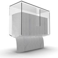 convenient and stylish cq acrylic bathroom dispenser: perfect for easy access and organized toiletry storage logo