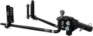 fastway e2 2-point sway control round bar hitch: ultimate trailer stability solution with 10,000 lbs trailer weight rating and included ball logo