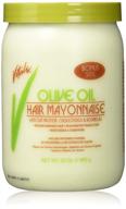 🍃 vitale olive oil hair mayonnaise: nourishing 30oz treatment for color & thermal treated hair, moisturizes & conditions dry & damaged scalp - men, women & kids logo