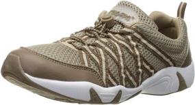 img 4 attached to 👟 RocSoc Women's Water Dissipating Mesh Walking Shoes: Breathable & Lightweight, Quick On/Off Laces for Comfort on Uneven Surfaces