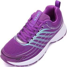 img 3 attached to Optimize Your Fitness Routine with UBFEN Women's Walking Shoes and Running Sneakers