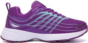 img 1 attached to Optimize Your Fitness Routine with UBFEN Women's Walking Shoes and Running Sneakers