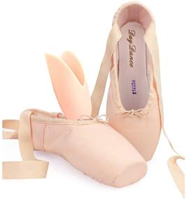 img 1 attached to 🩰 Enhance Performance with Daydance Professional Ballet Pointe Silicone Girls' Shoes!