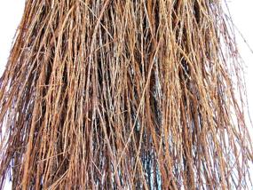 img 2 attached to 🧹 Handcrafting Traditional 36'' Cinnamon Brooms for Rustic Décor Seasonal Fragrance