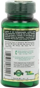img 1 attached to 🌿 Nature's Bounty L-Lysine 1000 mg Tablets - Pack of 3: Boost Your Immunity and Promote Skin Health