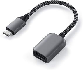 img 3 attached to Satechi USB-C to USB 3.0 Adapter Cable – Compatible with 2020 MacBook Pro, MacBook Air, iPad Pro & More
