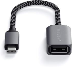 img 2 attached to Satechi USB-C to USB 3.0 Adapter Cable – Compatible with 2020 MacBook Pro, MacBook Air, iPad Pro & More