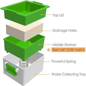 img 3 attached to YARKOR Tofu Press: Effortlessly Enhance Tofu Flavor by Extracting Water, Dishwasher Safe