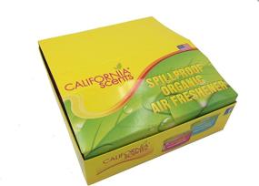 img 2 attached to 🍬 California Scents Spillproof Organic Air Freshener - Balboa Bubblegum Scent, 1.5 oz (Pack of 18) for Long-Lasting Freshness