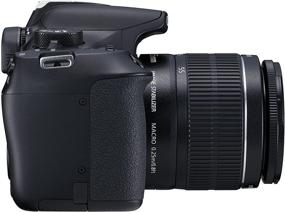 img 2 attached to Shoot Like a Pro: Canon EOS Rebel T6 DSLR Camera Kit with 18-55mm Lens (Black)