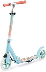 img 4 attached to 🛴 Scooters for Kids Ages 6-12 and Teens, with Adults' Kick Scooters. Indoor & Outdoor Fun, Quick Release Folding System. Up to 220 lbs - Great Gift & Toy