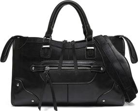 img 4 attached to Scarleton H2073 Classic Accent Studded Satchel
