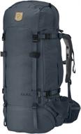 fjallraven kajka 75 w graphite backpacks logo