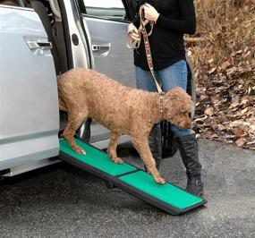 img 3 attached to Enhanced Pet Gear Travel Lite 🐾 Ramp with SuperTrax Surface for Optimal Traction