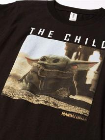 img 1 attached to 👕 Mandalorian Child Square Heather T-Shirt for Boys' - Tops, Tees & Shirts in Clothing