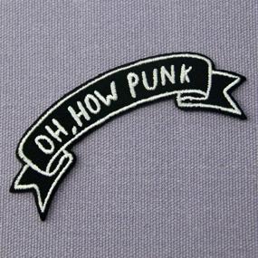 img 2 attached to Punk Embroidered Applique Iron Patch