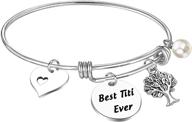 🎁 feelmem grandma anniversary birthday girls' bracelet – a timeless jewelry gift! logo