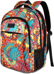 img 4 attached to 🎒 Versatile Backpack for School, Travel, and Outdoor Hiking Adventures