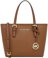 👜 michael kors jet set travel xs carry-all tote bag for women logo