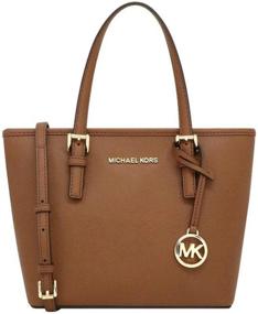 img 4 attached to 👜 Michael Kors Jet Set Travel XS Carry-All Tote Bag for Women