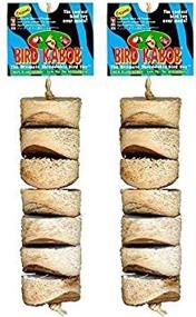 img 2 attached to Wesco Pet Original Bird Kabob Shreddable Toy for Birds - 2 Pack