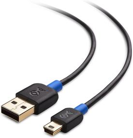 img 2 attached to ⚡️ 2-Pack Mini Black Industrial Electrical Cables by Cable Matters