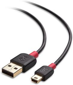 img 1 attached to ⚡️ 2-Pack Mini Black Industrial Electrical Cables by Cable Matters