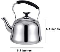 dld mirror finish stainless teakettle compatible logo
