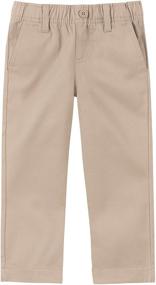 img 3 attached to Nautica Uniform Front Khaki Large Boys' Clothing and Pants