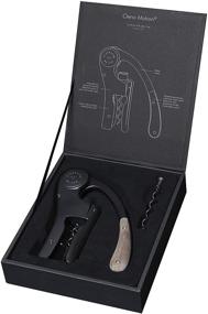 img 3 attached to 🍷 L'Atelier du Vin Oeno Motion Black-Wood Lever Corkscrew: The Perfect Tool for Effortless Wine Opening