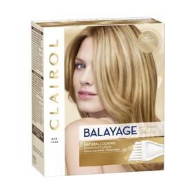 img 4 attached to Clairol Nice'n Easy Balayage Blonde Hair Dye, Permanent Color - 1 Count