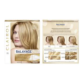 img 3 attached to Clairol Nice'n Easy Balayage Blonde Hair Dye, Permanent Color - 1 Count