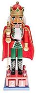 clever creations wooden christmas nutcracker advent calendar: countdown to christmas with festive holiday decoration, king-themed логотип