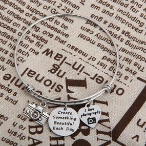 img 3 attached to 📷 Gzrlyf Camera Bracelet - Photographer Gift, Create Beautiful Moments Every Day - Charm Jewelry