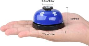 img 3 attached to 🔔 Luckyiren Potty Bells: Heavy Duty Metal Training Bells for Dogs and Cats, Perfect for Potty Training and Outdoor Activities with Your Furry Friends!