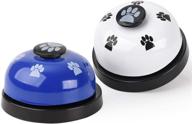 🔔 luckyiren potty bells: heavy duty metal training bells for dogs and cats, perfect for potty training and outdoor activities with your furry friends! логотип