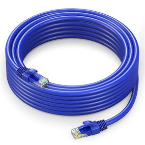 img 4 attached to Эзернет-кабель 75 футов CAT6 высокоскоростной интернет-сетевой LAN-патч-кабель шнур (75 футов)