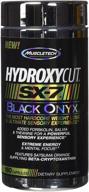💪 muscletech hydroxycut sx 7 - black onyx (160 capsules) logo