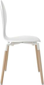 img 2 attached to Modway Path Dining Chair White