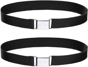 img 4 attached to Versatile and Secure: Toddler Kids Adjustable Buckle Belt for Boys' Wardrobe Essentials