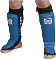 🥊 mma training shin guards for combat sports logo