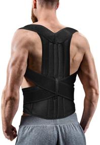 img 4 attached to Comfort Posture Corrector Support Adjustable